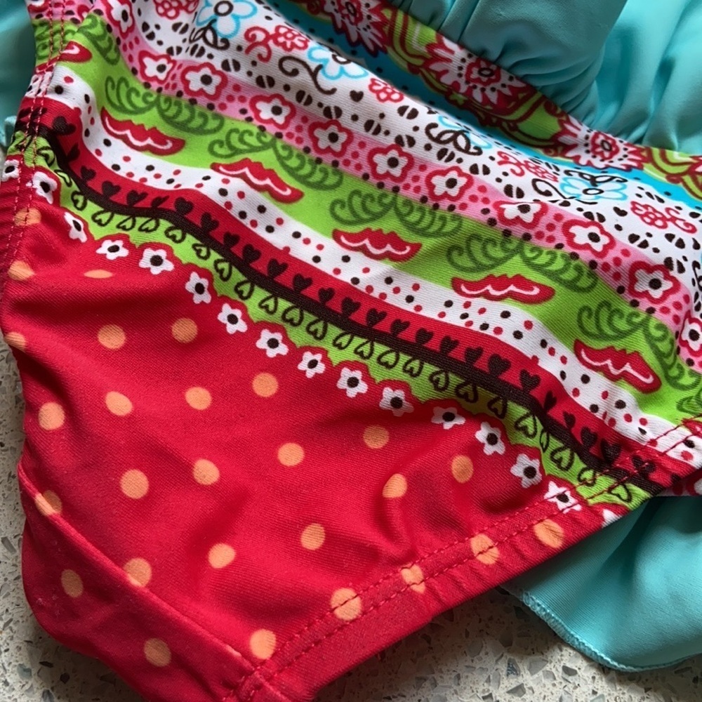 Floatimini Swim Suit Toddler Girl Size 2 - Picture 9 of 11